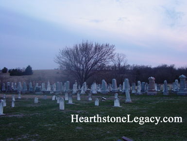 Holy Cross Cemetery at Emma, Missouri in Lafayette County, Missouri 01